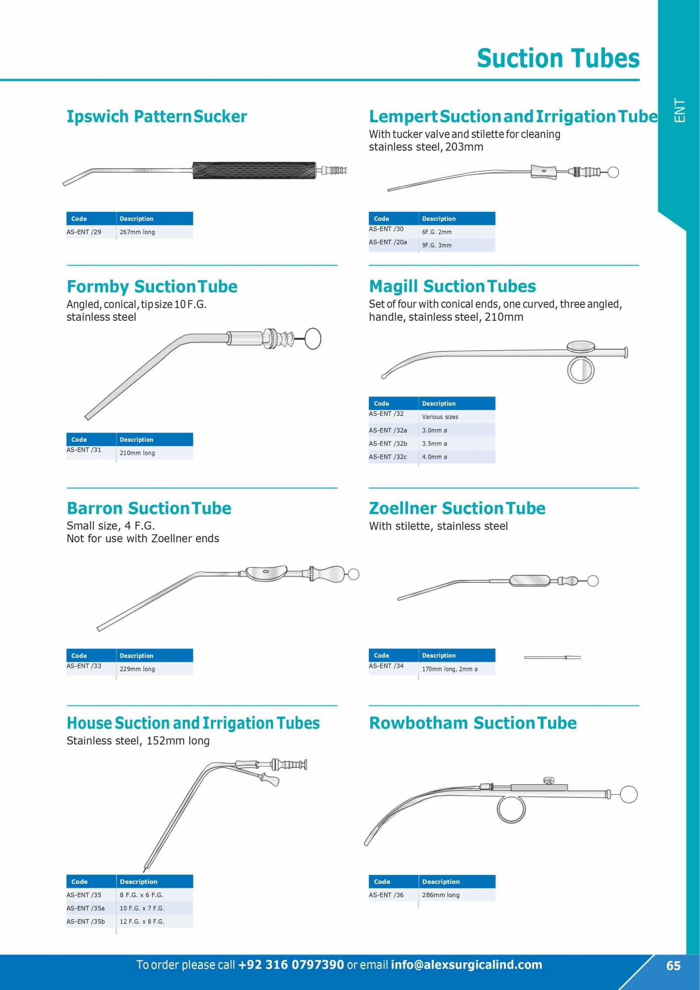 Suction Tubes